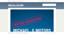 Desktop Screenshot of michaelgmotors.com