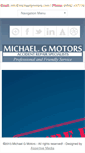 Mobile Screenshot of michaelgmotors.com